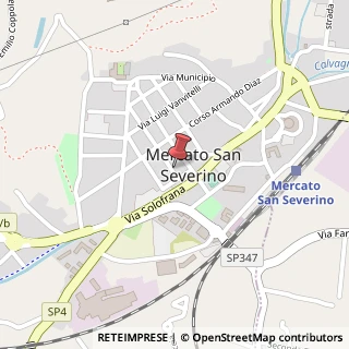 Mappa Via Papa Giovanni XXIII, 1, 84085 Mercato San Severino, Salerno (Campania)