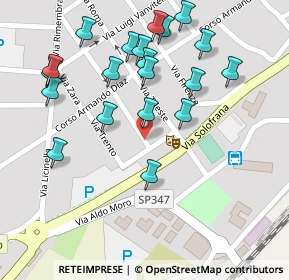 Mappa Via Trieste, 84085 Mercato San Severino SA, Italia (0.141)