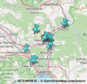 Mappa Via Trieste, 84085 Mercato San Severino SA, Italia (4.85643)