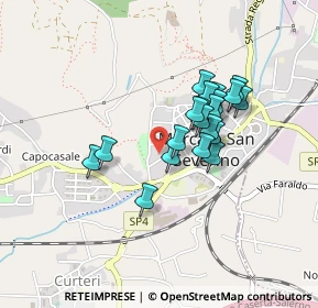 Mappa Via Rosario Livatino, 84085 Mercato San Severino SA, Italia (0.3595)