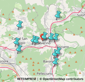 Mappa Via Rosario Livatino, 84085 Mercato San Severino SA, Italia (3.57417)