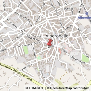 Mappa Via Monte Cucco, 3, 70011 Alberobello, Bari (Puglia)