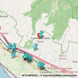 Mappa Via Cappella degli Orefici, 80059 Torre del Greco NA, Italia (1.54)