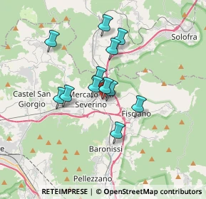 Mappa SS 88, 84084 Fisciano SA, Italia (2.88)