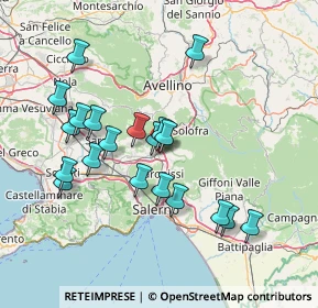 Mappa SS 88, 84084 Fisciano SA, Italia (15.2795)