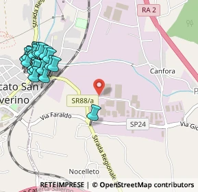 Mappa SS 88, 84084 Fisciano SA, Italia (0.7055)