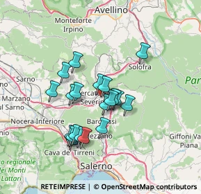 Mappa SS 88, 84084 Fisciano SA, Italia (6.194)