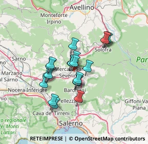 Mappa SS 88, 84084 Fisciano SA, Italia (5.5145)