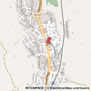 Mappa Corso Vittorio Emanuele, 100, 07032 Nulvi, Sassari (Sardegna)
