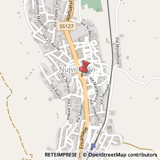 Mappa Corso Vittorio Emanuele, 37, 07032 Nulvi, Sassari (Sardegna)