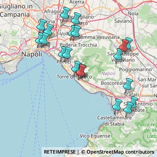 Mappa Via Poggio Sant'Antonio, 80059 Torre del Greco NA, Italia (9.562)