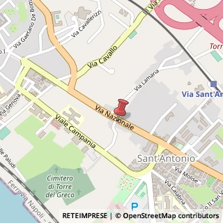 Mappa Via Nazionale, 5, 80059 Torre del Greco, Napoli (Campania)