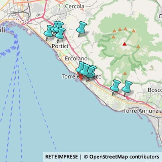 Mappa Vicolo I Agostinella, 80059 Torre del Greco NA, Italia (3.58091)