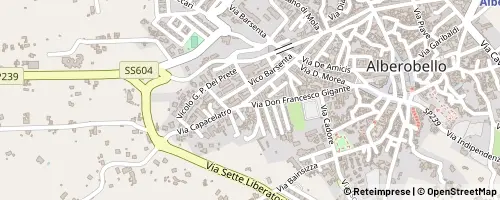 Mappa Alberobello