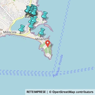 Mappa Via Faro, 80070 Bacoli NA, Italia (1.594)