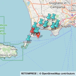 Mappa Via Faro, 80070 Bacoli NA, Italia (6.258)