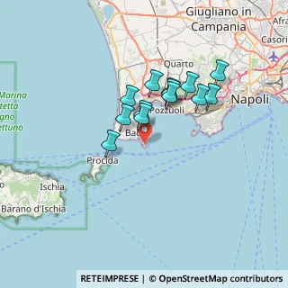 Mappa Via Faro, 80070 Bacoli NA, Italia (5.78846)