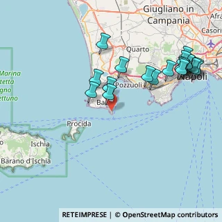 Mappa Via Faro, 80070 Bacoli NA, Italia (9.9175)