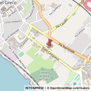 Mappa Viale Generale Carlo Alberto Dalla Chiesa, 4, 80059 Torre del Greco, Napoli (Campania)