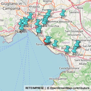 Mappa Via Agostinella, 80059 Torre del Greco NA, Italia (8.856)
