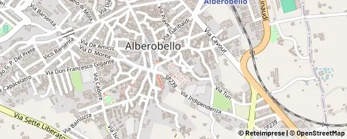 Mappa Alberobello