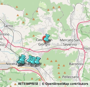 Mappa Via Aniello Capuano, 84083 Castel San Giorgio SA, Italia (5.10273)