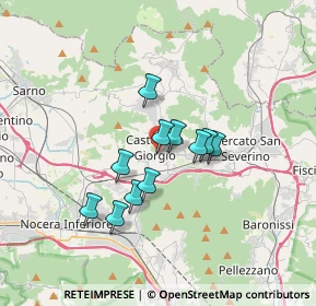 Mappa Via dottore pietro, 84083 Castel San Giorgio SA, Italia (2.72091)