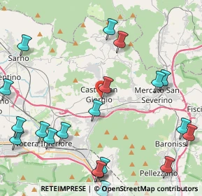 Mappa Via dottore pietro, 84083 Castel San Giorgio SA, Italia (6.181)