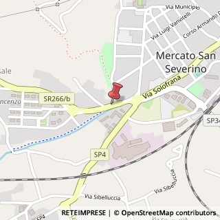 Mappa Via Bivio Rosto, 84085 Mercato San Severino, Salerno (Campania)