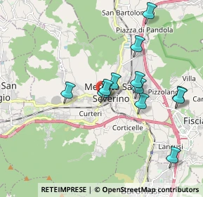 Mappa Via S. Vincenzo, 84085 Mercato San Severino SA, Italia (1.87833)