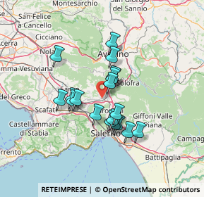 Mappa 84085 Mercato San Severino SA, Italia (10.97947)