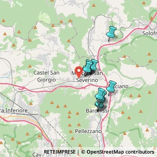 Mappa 84085 Mercato San Severino SA, Italia (3.06846)