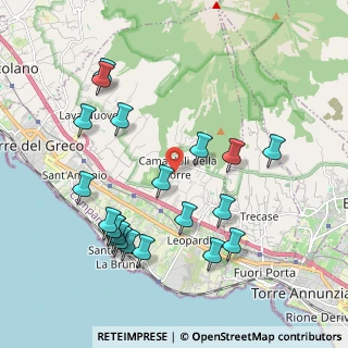 Mappa Via Crocifisso, 80059 Torre del Greco NA, Italia (2.3105)