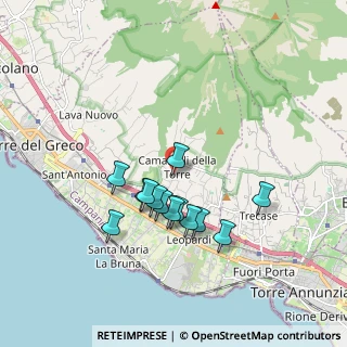 Mappa Via Crocifisso, 80059 Torre del Greco NA, Italia (1.65923)