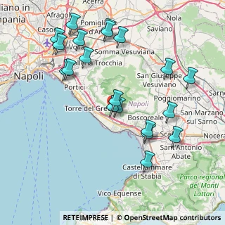 Mappa Via Crocifisso, 80059 Torre del Greco NA, Italia (9.3025)