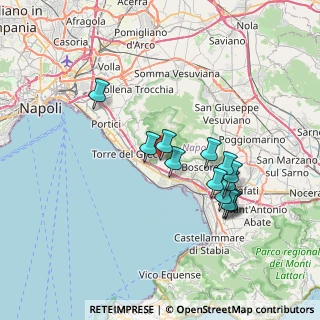 Mappa Via Crocifisso, 80059 Torre del Greco NA, Italia (7.02769)