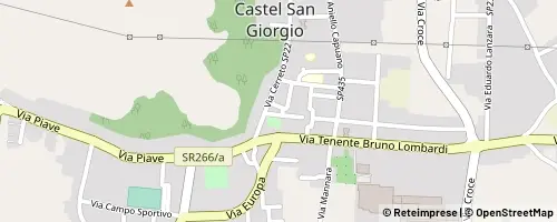 Mappa Castel San Giorgio