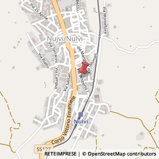 Mappa Via Umberto I, 73, 07032 Nulvi, Sassari (Sardegna)