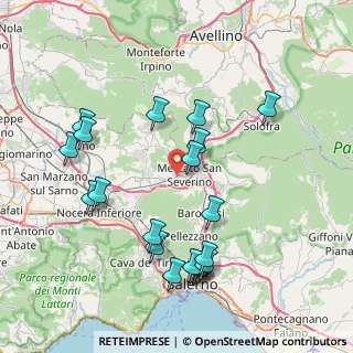 Mappa Via Michele Prisco, 84085 Mercato San Severino SA, Italia (9.0945)