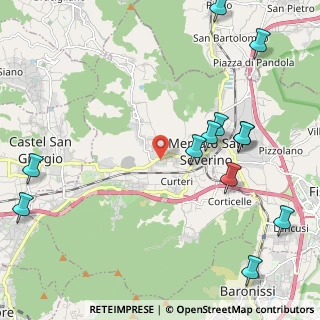 Mappa Via Michele Prisco, 84085 Mercato San Severino SA, Italia (2.975)
