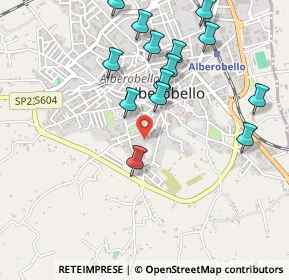 Mappa P.za Gabriele D'Annunzio, 70011 Alberobello BA, Italia (0.55786)