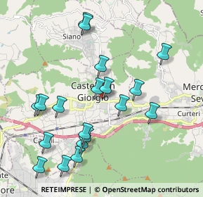 Mappa Via della Monica Giuseppe, 84083 Castel San Giorgio SA, Italia (2.24947)