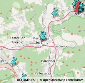 Mappa SP 24a, 84085 Mercato San Severino SA (7.799)