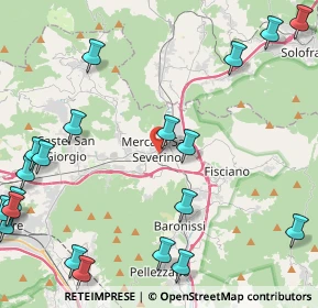 Mappa SP 24a, 84085 Mercato San Severino SA (6.702)