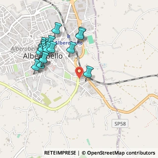 Mappa Via de Giosa, 70011 Alberobello BA, Italia (0.575)