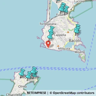 Mappa Via Giovanni da Procida, 80070 Monte di Procida NA, Italia (3.09417)