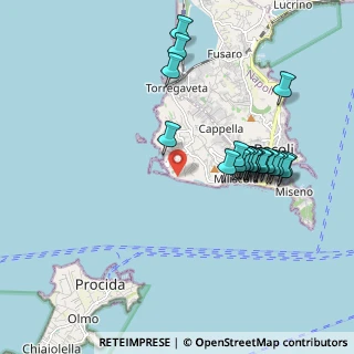 Mappa Via Giovanni da Procida, 80070 Monte di Procida NA, Italia (2.0805)