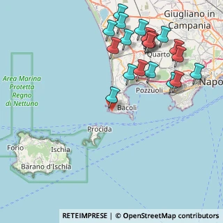 Mappa Via Giovanni da Procida, 80070 Monte di Procida NA, Italia (10.4265)