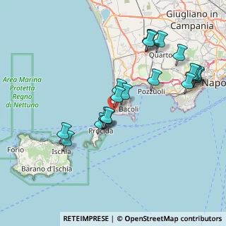 Mappa Via Giovanni da Procida, 80070 Monte di Procida NA, Italia (8.548)