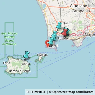 Mappa Via Giovanni da Procida, 80070 Monte di Procida NA, Italia (6.53727)